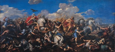 Battle of Alexander versus Darius by Pietro da Cortona